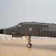 Illustration for article titled Giant LEGO B-1B Bomber Escorted by Fighters, Hawkeye Aircraft